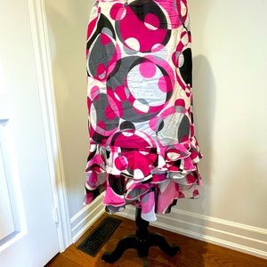 Pucci style skirt multicolored (Louben) skirt.